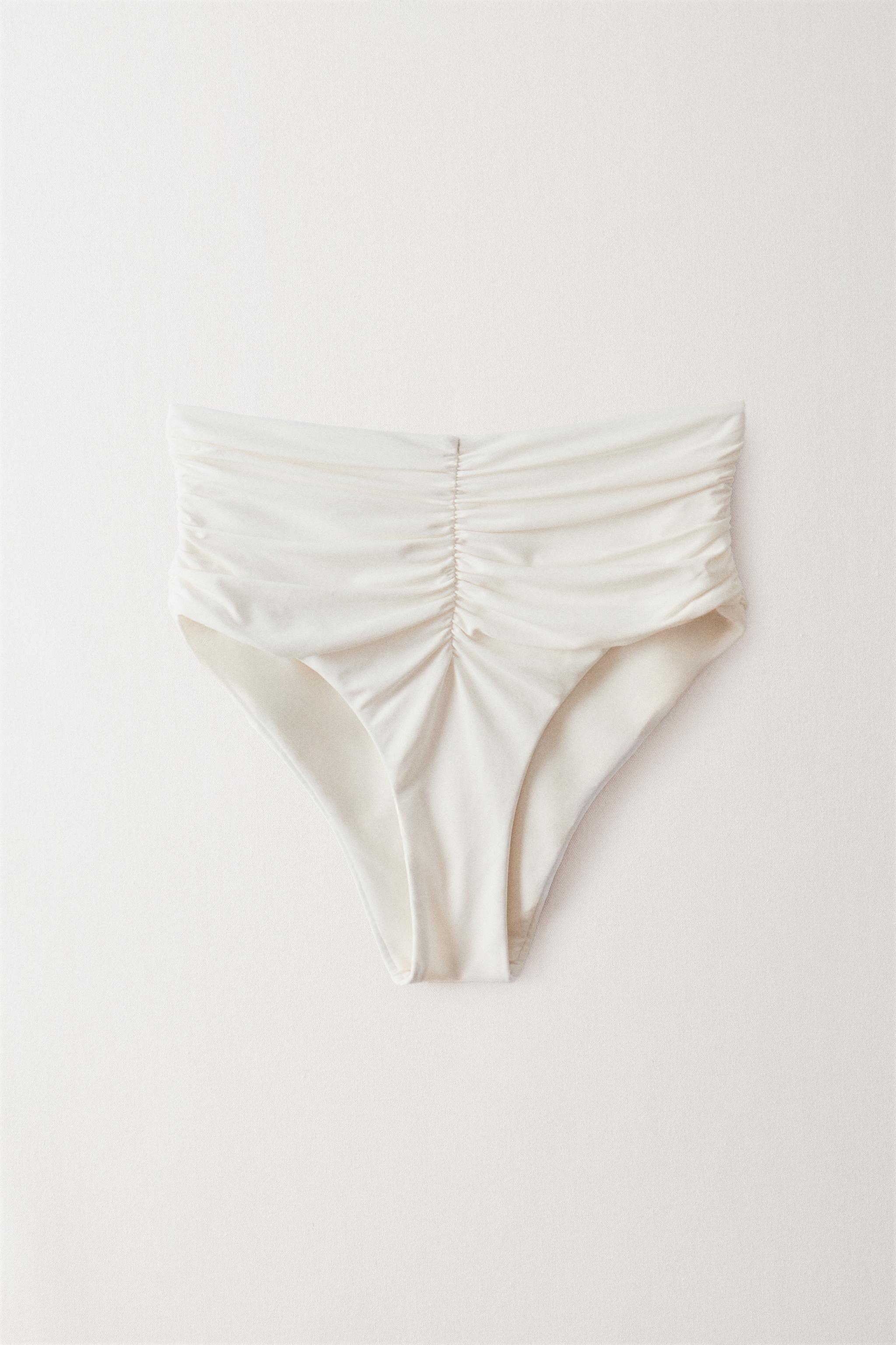 CULOTTE DE BIKINI PLAGE FRONCÉE